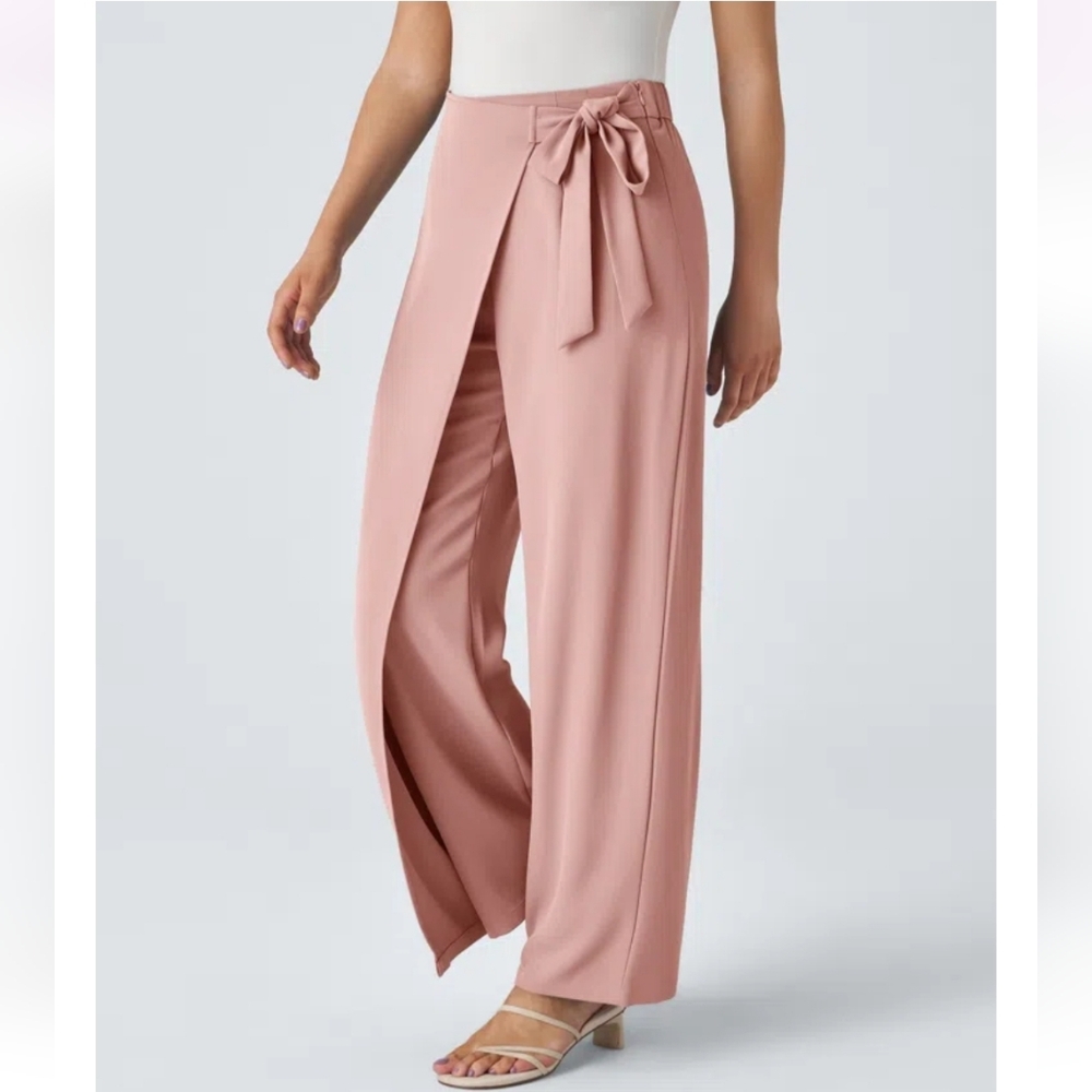Halara Flex Tie Side Work Pants - Picture 2 of 5